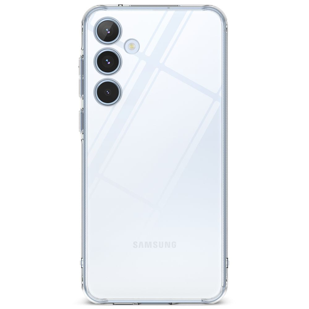 Ringke Samsung Galaxy A55 5G Fusion Σκληρή Θήκη με Πλαίσιο Σιλικόνης - Διάφανη