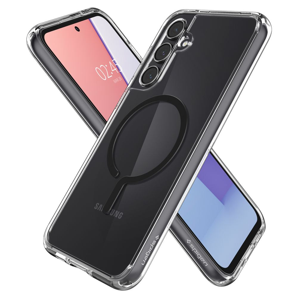 Spigen Samsung Galaxy S23 FE - Ultra Hybrid One Tap Ring MagSafe Σκληρή Θήκη με Πλαίσιο Σιλικόνης - Black