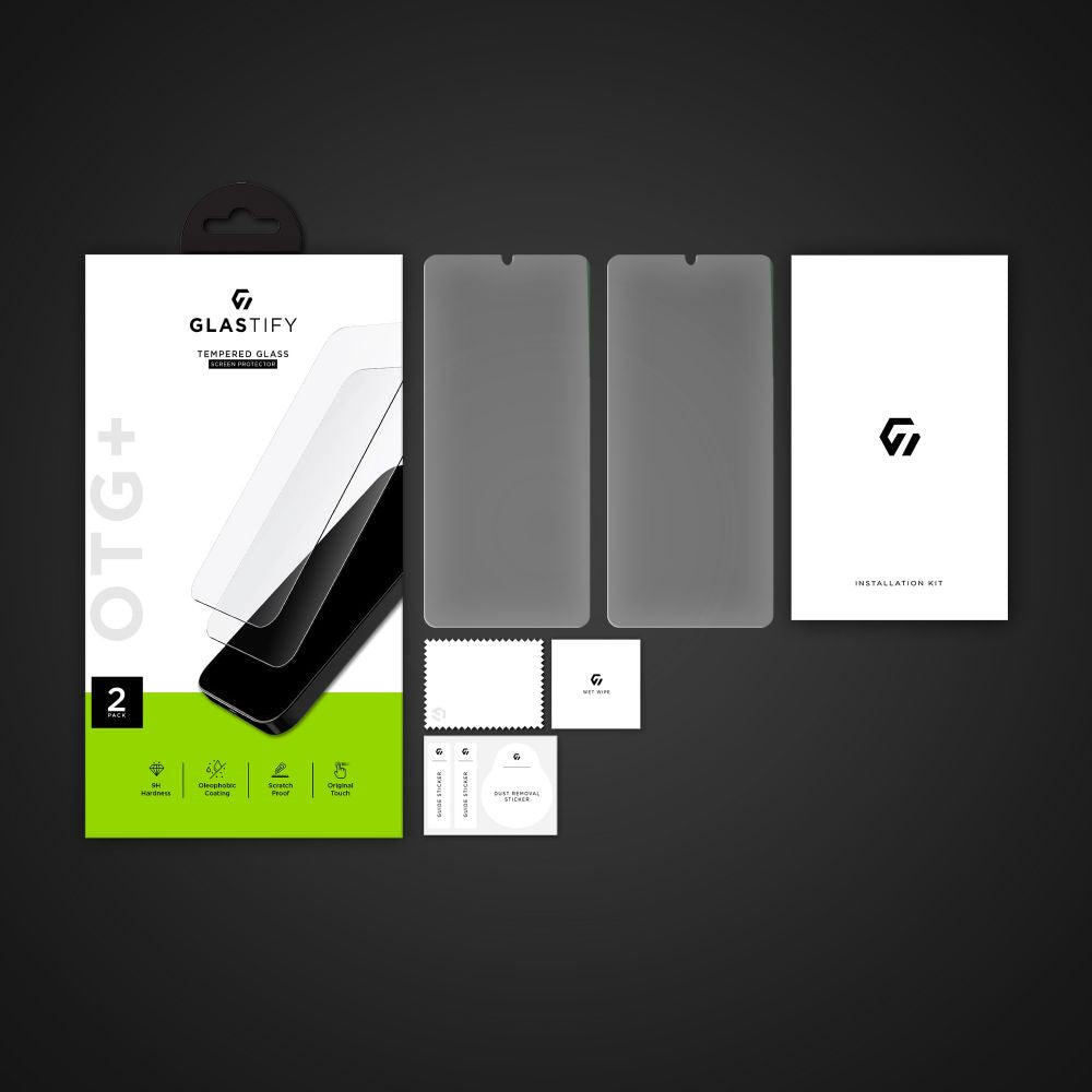 Glastify Samsung Galaxy A13 4G OTG+ 0.28mm 2.5D 9H Tempered Glass Αντιχαρακτικό Γυαλί Οθόνης - 2 Τεμάχια - Clear