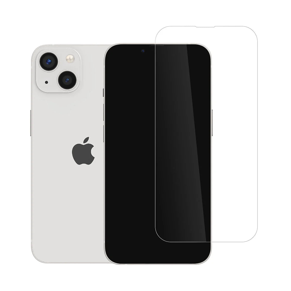 Tuniq iPhone 15 - Προστασία Οθόνης - Αντιχαρακτικό Γυαλί / Tempered Glass - Διάφανο