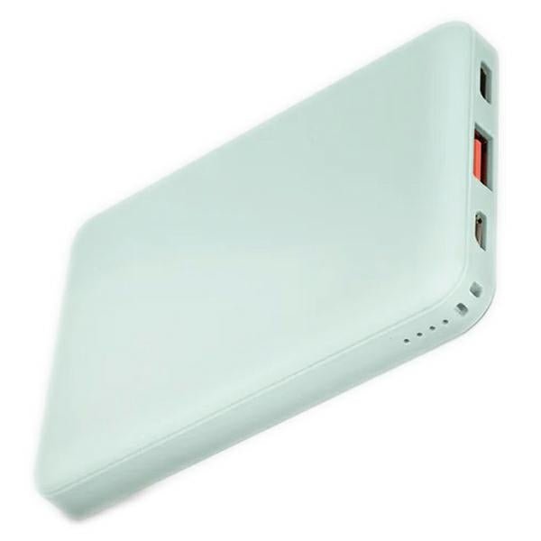 Uniq Fuele Mini PowerBank 8000mAh 18W με Καλώδιο UBS to Type - C - Green
