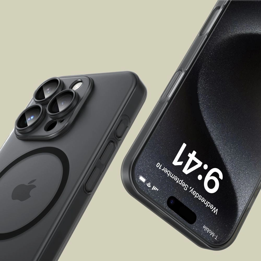 Tech-Protect iPhone 16e MagSlim - Σκληρή Θήκη με MagSafe - Matte / Black