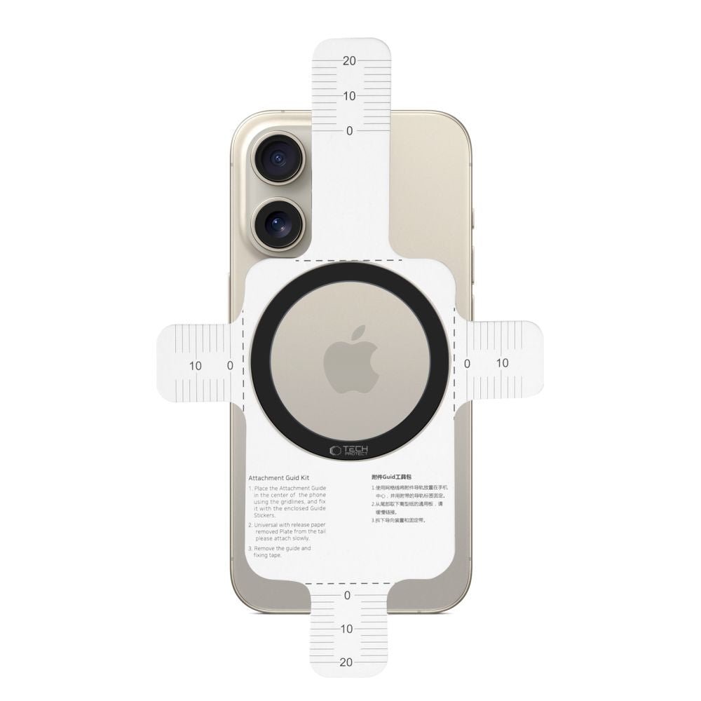 Tech - Protect MMP - 110 Magnetic Δακτύλιος MagSafe - 2 Τεμάχια - Black / Black