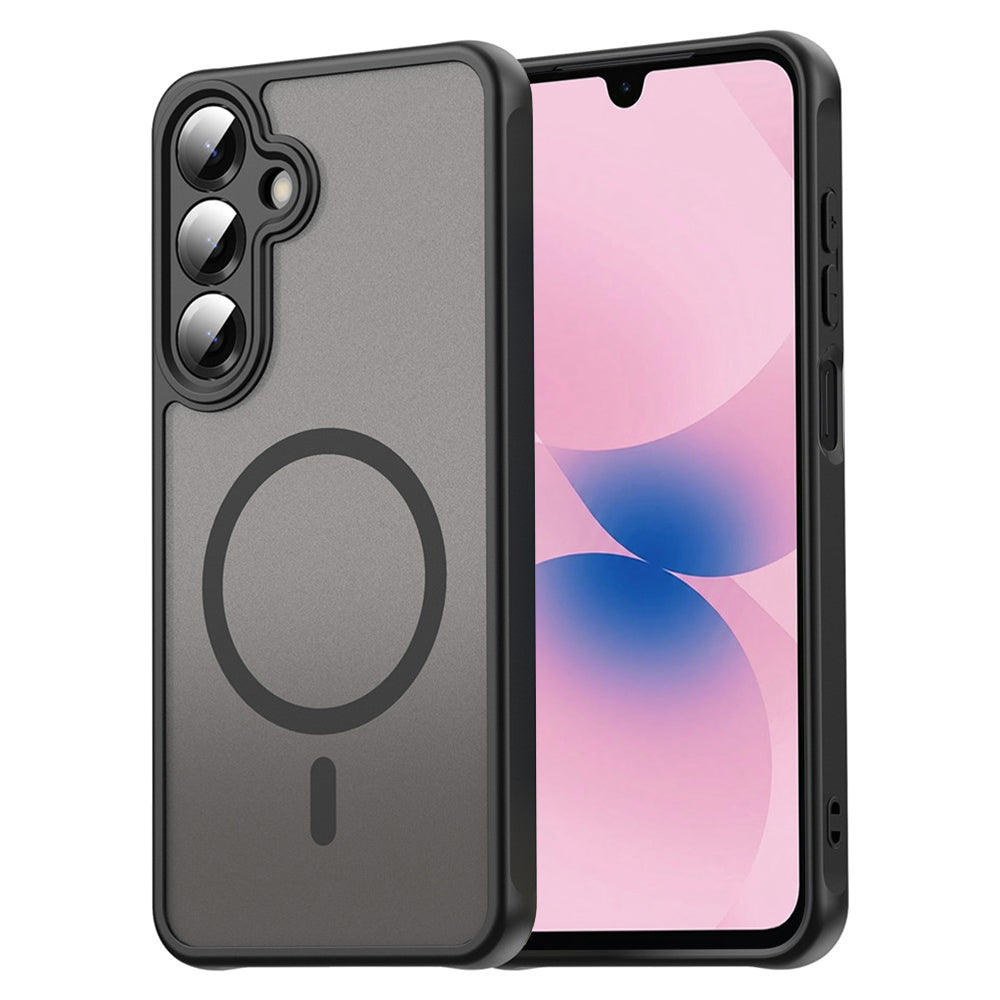 Techsuit Samsung Galaxy A27 5G - Σκληρή Θήκη με Πλαίσιο Σιλικόνης και MagSafe - HaloFrost II MagSafe - Black