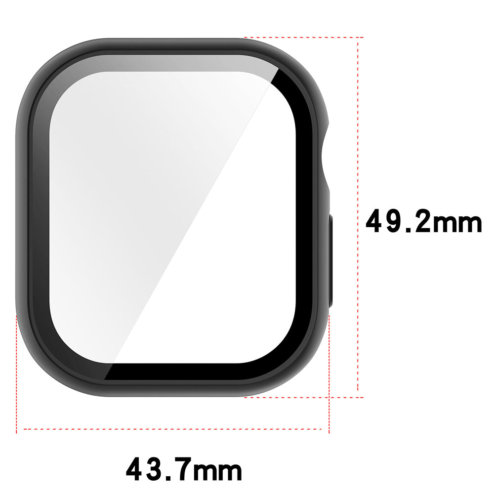 Techsuit Θήκη Apple Watch 12 - 46mm με Προστασία Οθόνης - Defense360 Pro - Clear