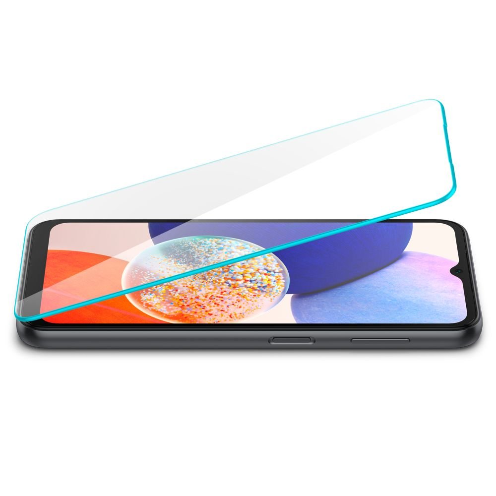Spigen Samsung Galaxy A14 5G GLAS.tR Slim 0.2mm 2.5D Tempered Glass Αντιχαρακτικό Γυαλί Οθόνης 9H - 2 Τεμάχια - Clear - AGL05971