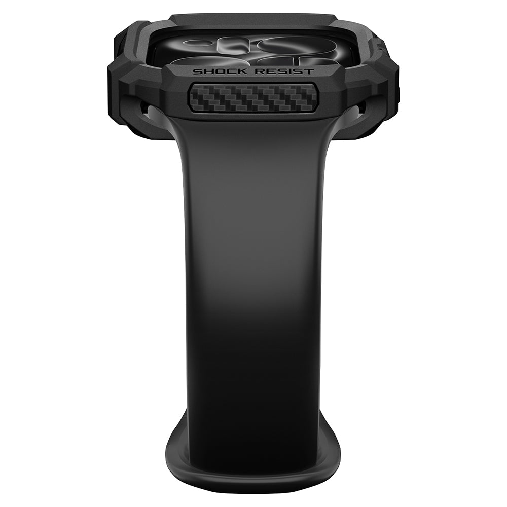 Spigen Θήκη Apple Watch 12 - 46mm - Rugged Armor - Matte Black