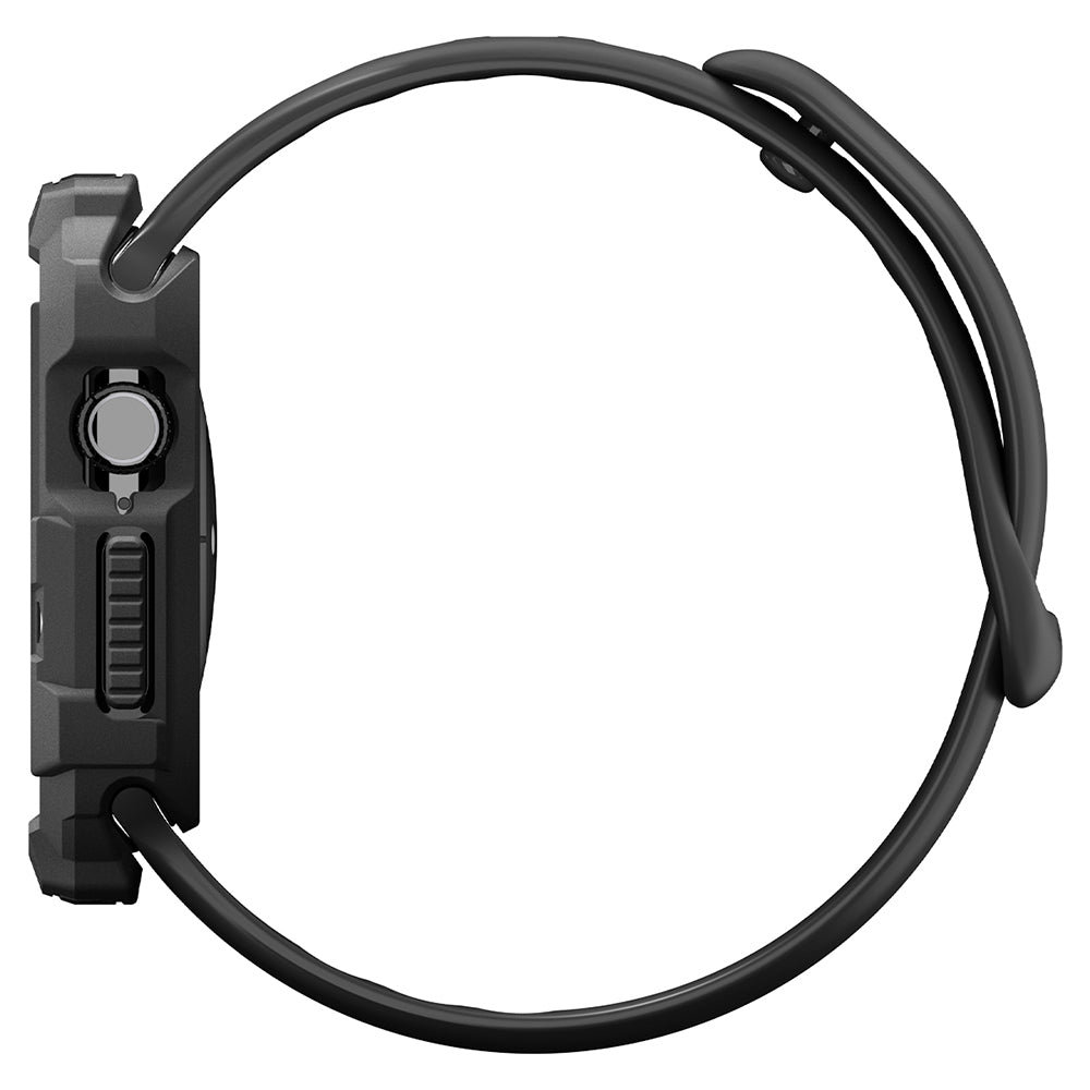 Spigen Θήκη Apple Watch 12 - 46mm - Rugged Armor - Matte Black