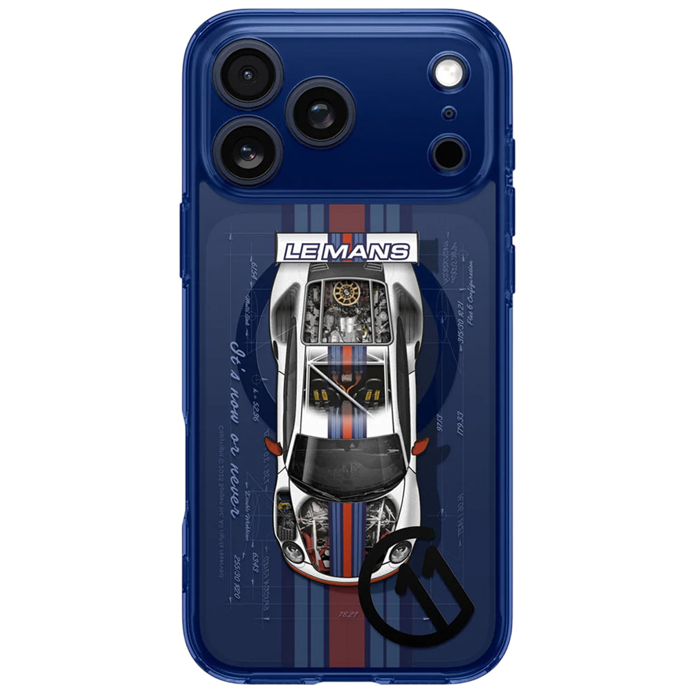 Spigen iPhone 18 Pro / iPhone 17 Pro - Σκληρή Θήκη με Πλαίσιο Σιλικόνης και MagSafe - Ultra Hybrid MagFit - C11 Series Le Mans