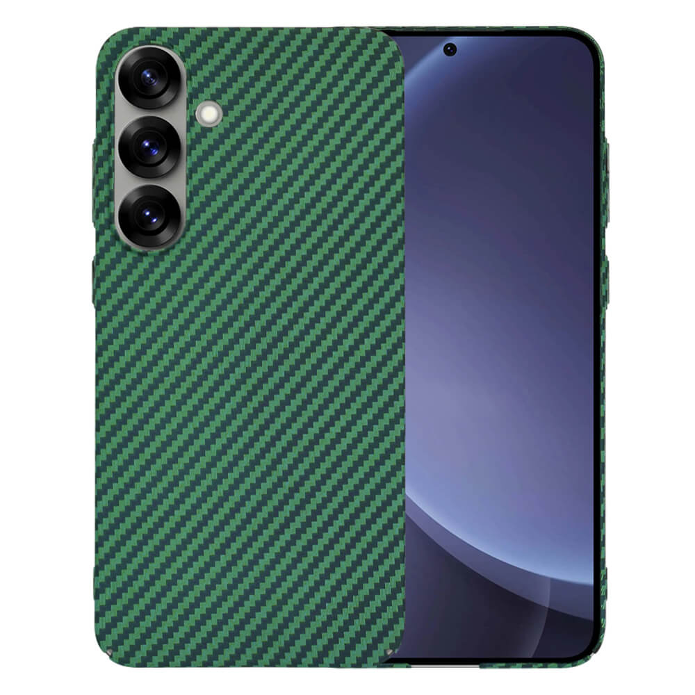 Techsuit Samsung Galaxy S25 Plus Σκληρή Θήκη Carbonite FiberShell - Green