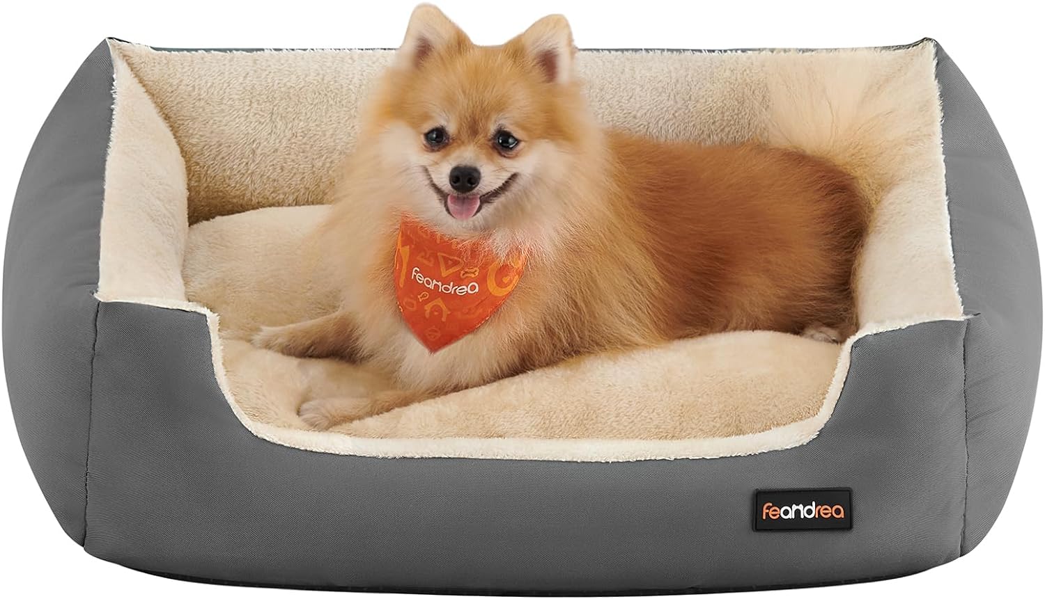 Feandrea Κρεβάτι Σκύλου / Γάτας - 65 x 55 x 20 cm - Grey - PGW003G01