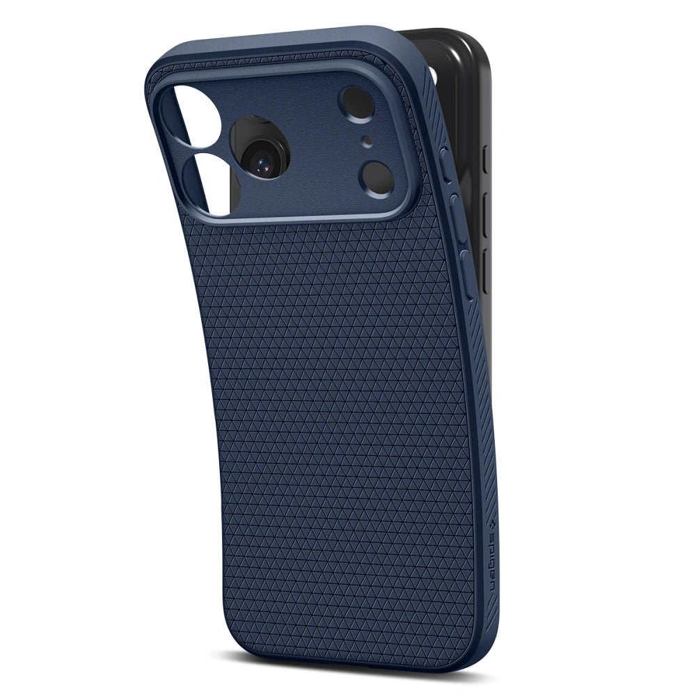 Spigen iPhone 17 Pro - Liquid Air - Θήκη Σιλικόνης - Navy Blue