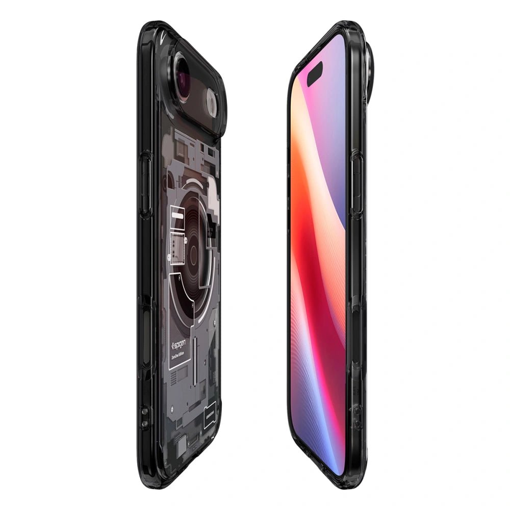 Spigen iPhone Air - Ultra Hybrid Mag - Σκληρή Θήκη με Πλαίσιο Σιλικόνης Και MagSafe - Zero One Black