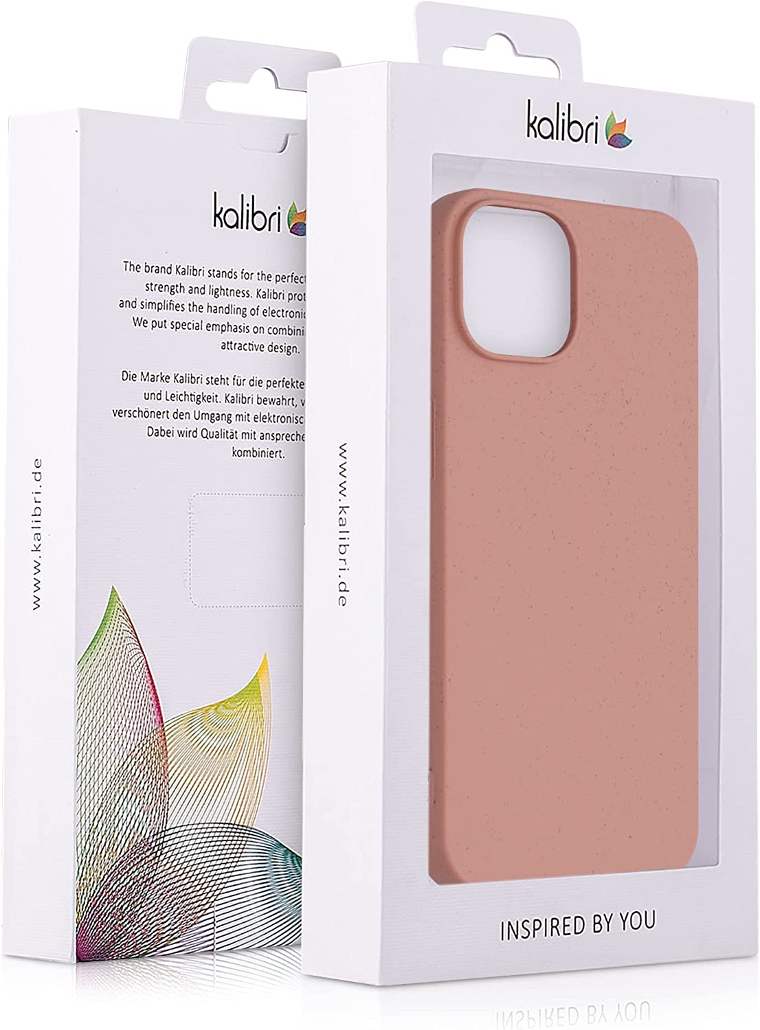 Kalibri iPhone 14 Θήκη Σιλικόνης TPU με Ανακυκλώσιμο και Βιοδιασπώμενο Υλικό - Winter Rose - 59217.193
