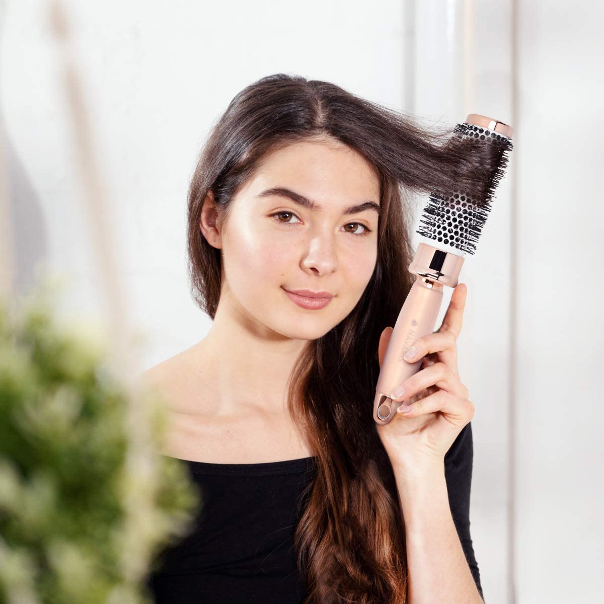 Navaris Στρόγγυλη Βούρτσα Στεγνώματος - Rose Gold - 46692.02