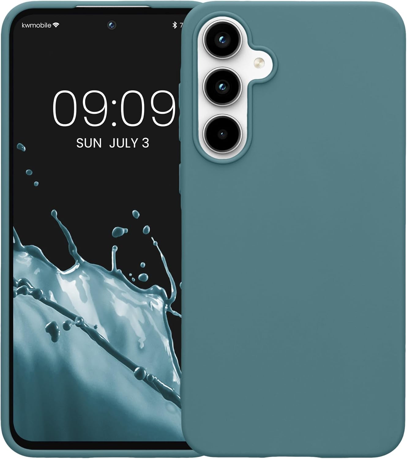 KW Samsung Galaxy A55 5G Λεπτή Θήκη Σιλικόνης TPU - Arctic Night