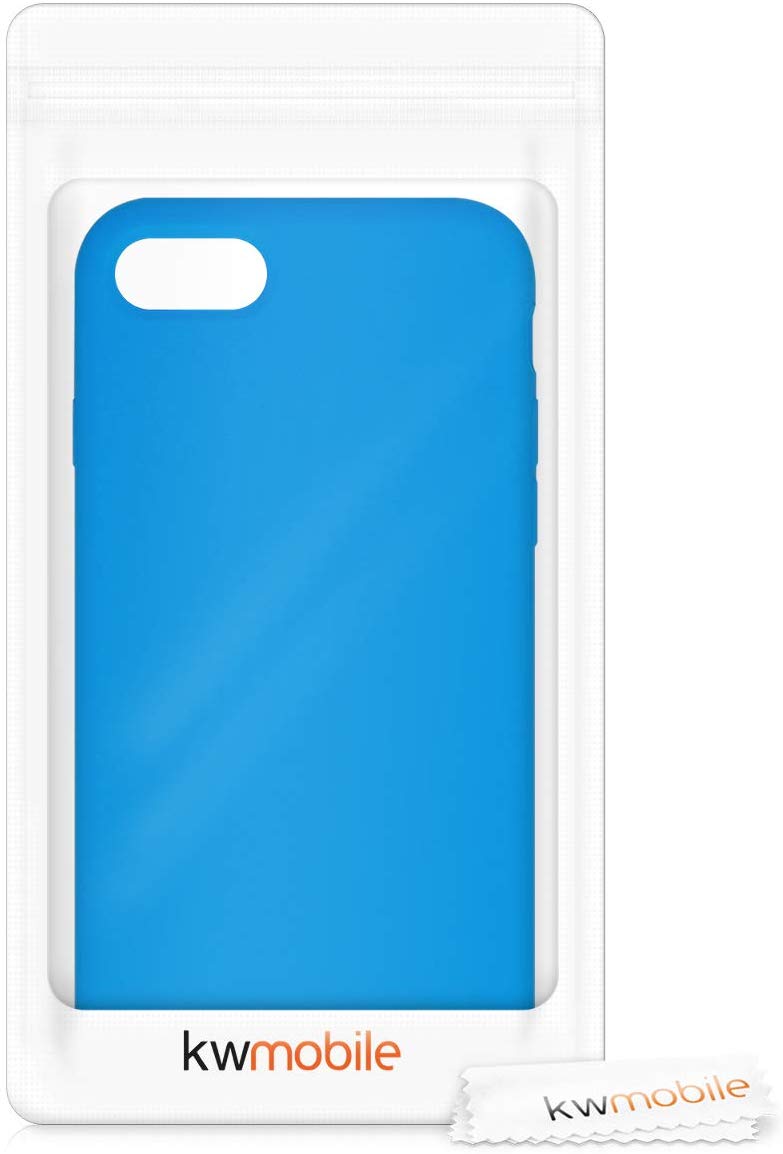 KW iPhone SE 2022 / SE 2020 / 7 / 8 Θήκη Σιλικόνης Rubber TPU - Blue Temptation - 40225.157