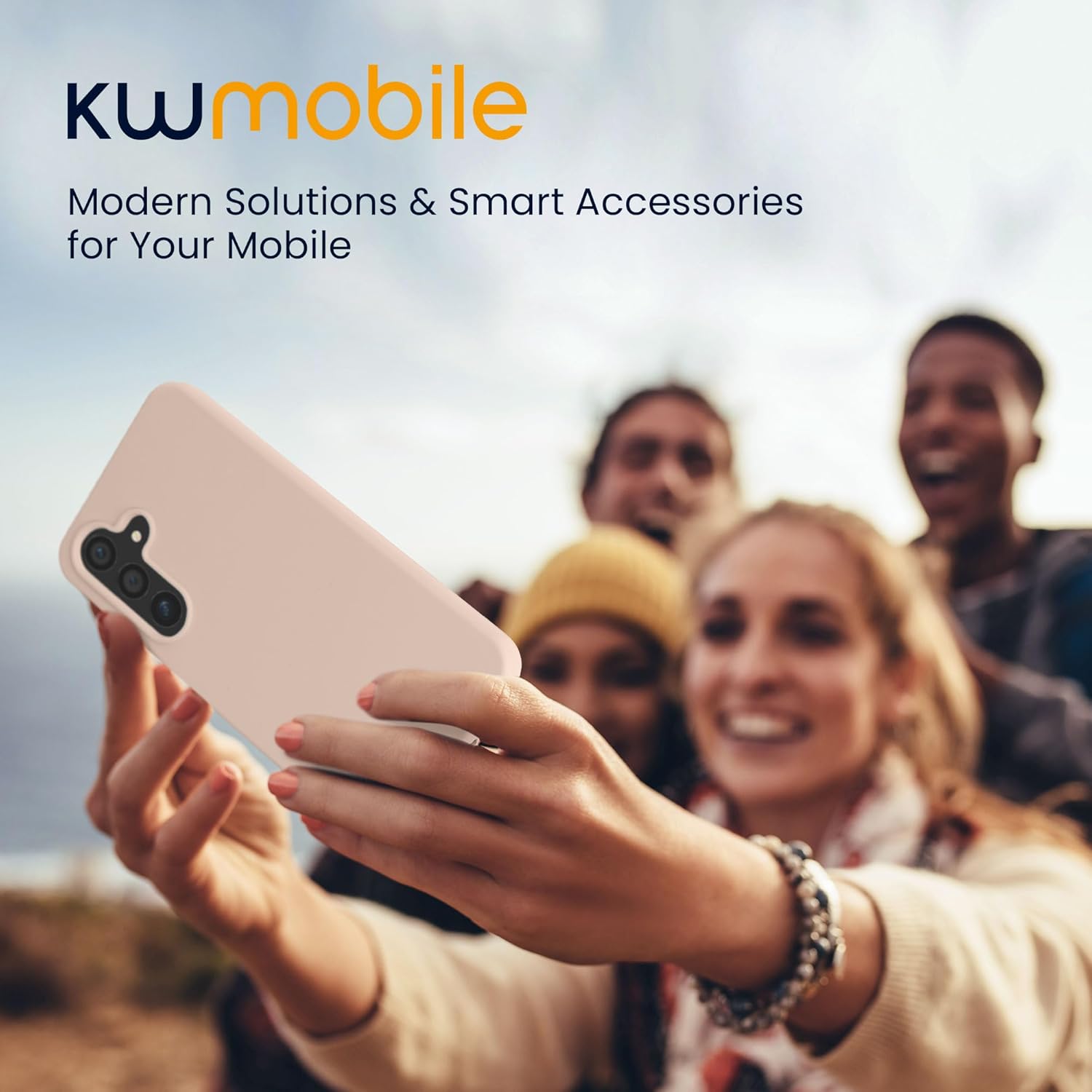 KW Samsung Galaxy S24+ Θήκη Σιλικόνης Rubberized TPU - Coconut Swirl