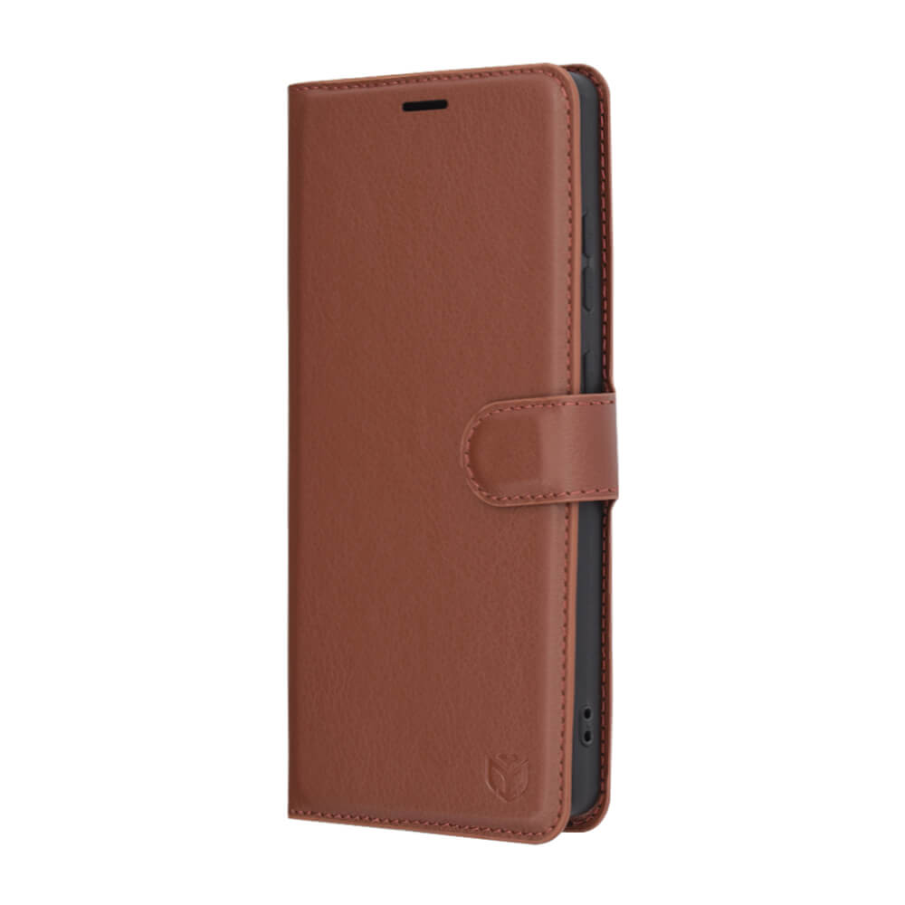 Techsuit Samsung Galaxy S25 Ultra - Leather Folio - Θήκη Πορτοφόλι από Δερματίνη με Stand - Brown