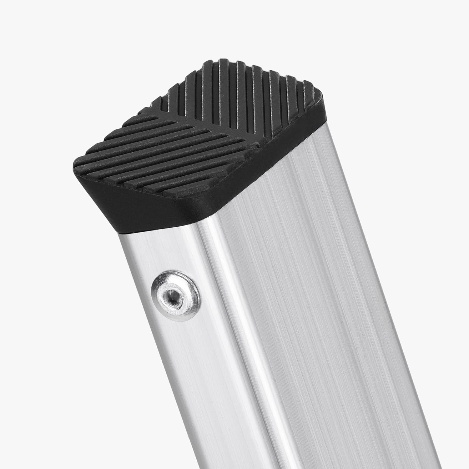 Navaris Αναδιπλούμενη Σκάλα Αλουμινίου με 2 Αντιολισθητικά Σκαλοπάτια - Silver - 57646.01