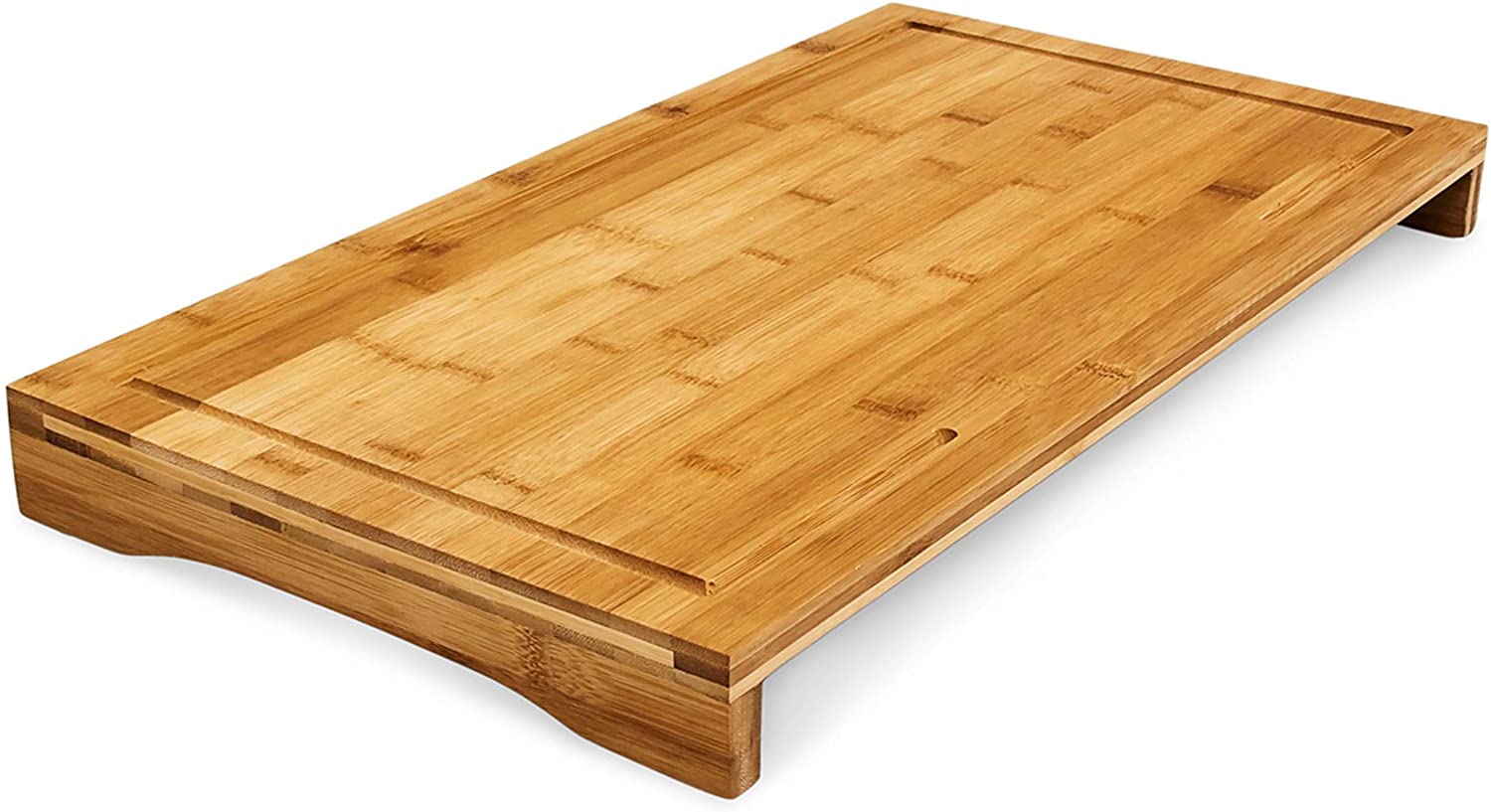 Relaxdays Σανίδα Κοπής / Σερβιρίσματος από Μπαμπού - Brown - 4052025176143