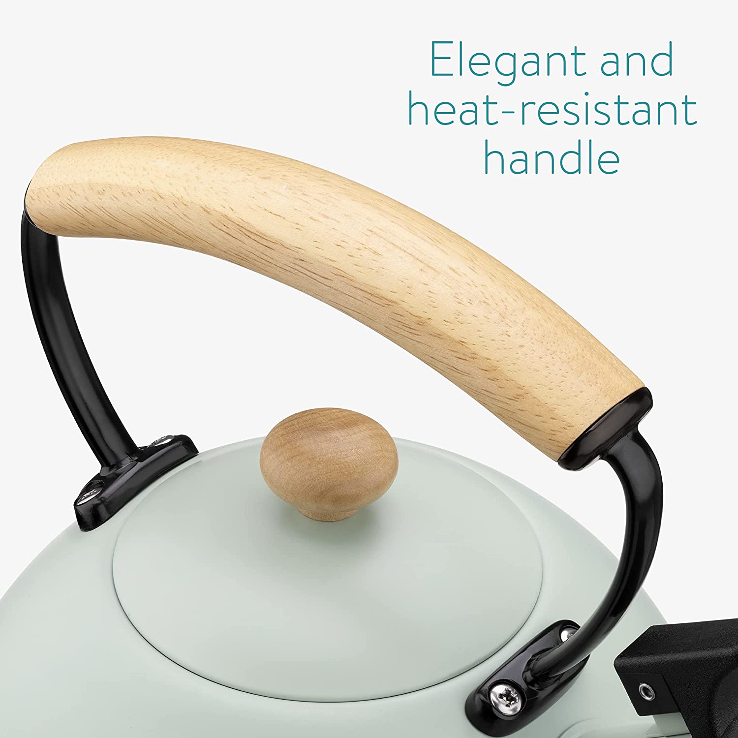 Navaris Stainless Steel Tea Kettle Βραστήρας από Ανοξείδωτο Ατσάλι - Mint Green - 54009.01