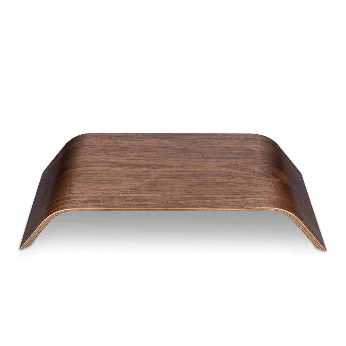 Kalibri Computer Monitor Wood Stand Βάση Στήριξης Οθόνης από Ξύλο - Walnut Brown - 39070.05