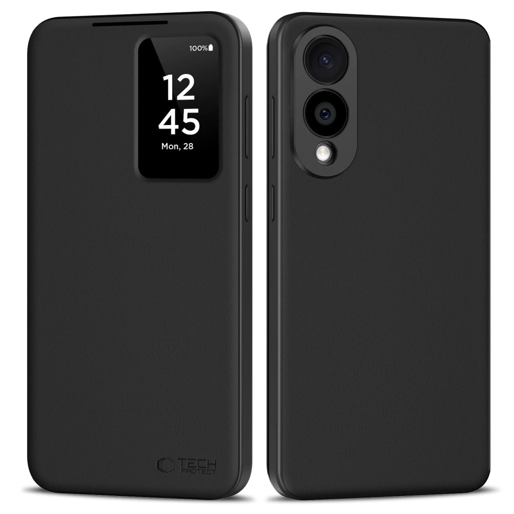 Tech-Protect Samsung Galaxy S25 Edge Smart Wallet - Θήκη με Θέση για 1 Κάρτα - Matte Black