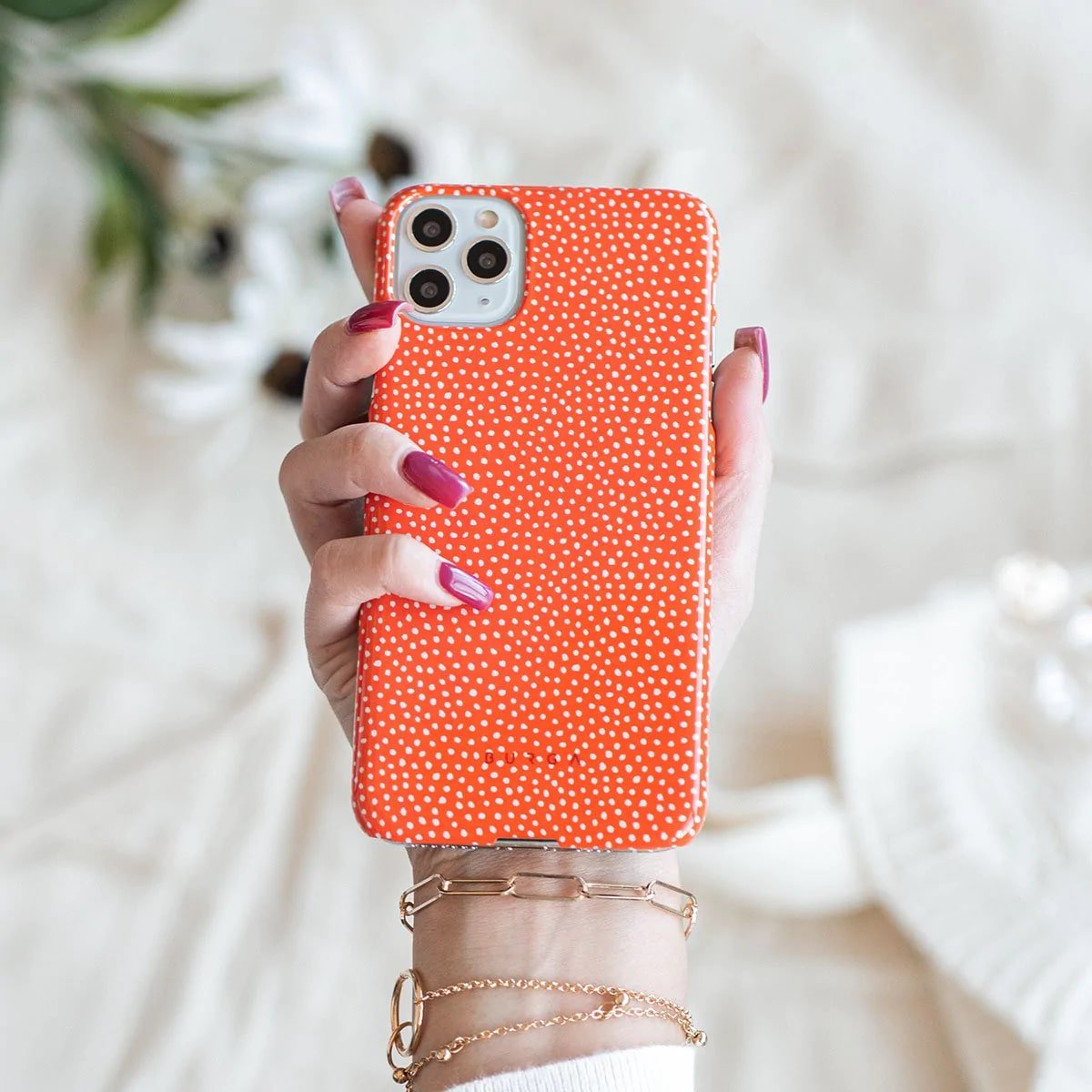 Burga iPhone 14 Pro Fashion Tough Σκληρή Θήκη - Vintage Edition