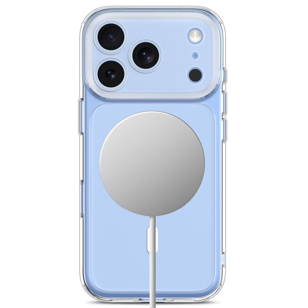 Tech-Protect iPhone 17 Pro Max / iPhone 18 Pro Max - Σκληρή Θήκη με Πλαίσιο Σιλικόνης - MagPeak MagSafe CC - Clear