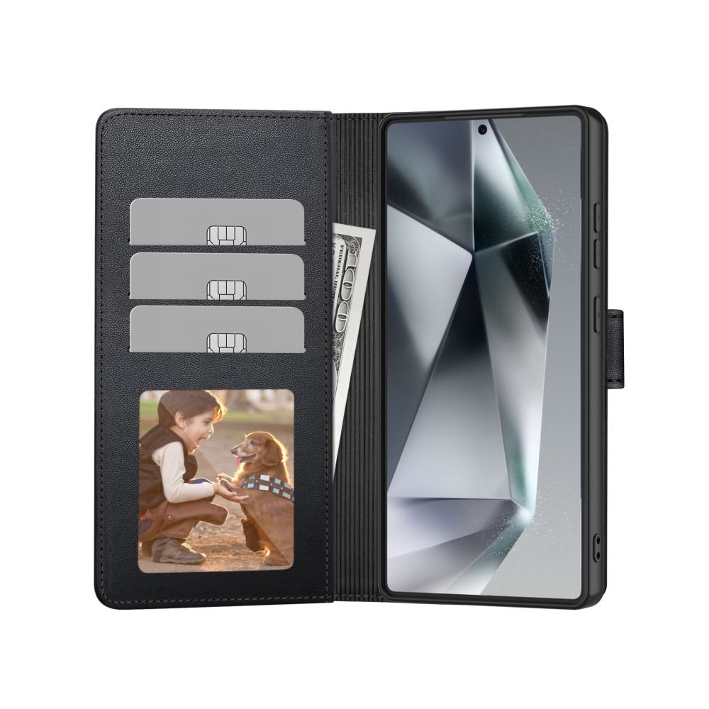 Tech - Protect Samsung Galaxy A57 5G - Θήκη Πορτοφόλι Stand από Δερματίνη - Wallet - Black