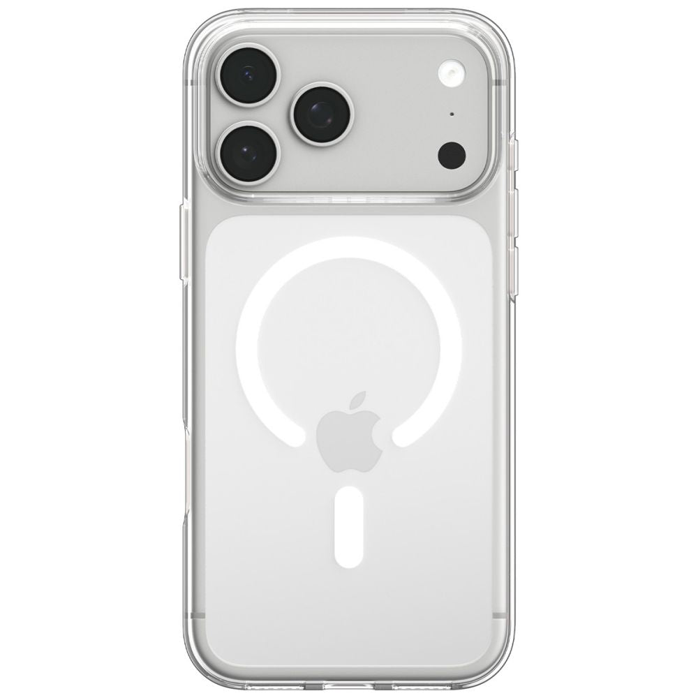 Spigen iPhone 18 Pro / iPhone 17 Pro - Θήκη Σιλικόνης με MagSafe - Liquid Crystal Mag - Clear / White