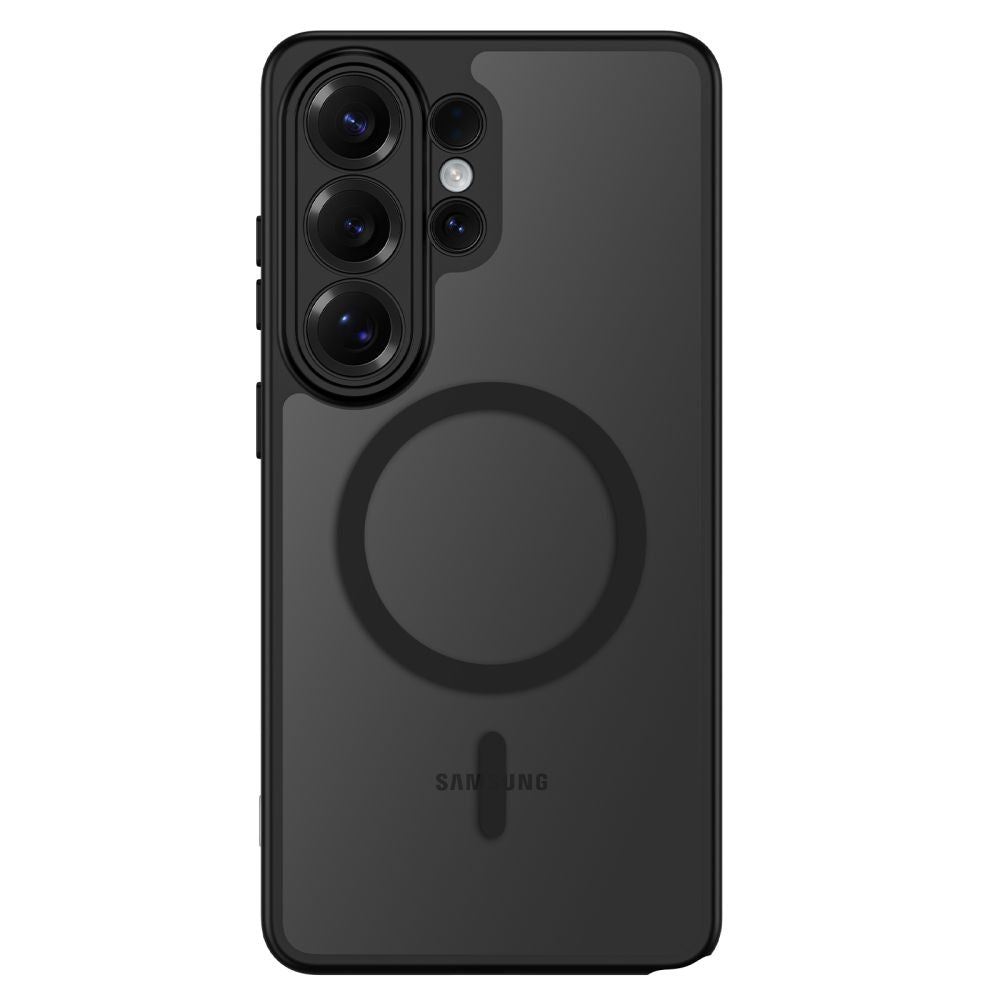 Tech - Protect Samsung Galaxy S26 Ultra - Σκληρή Θήκη με Πλαίσιο Σιλικόνης και MagSafe - BasicMag - Matte Black