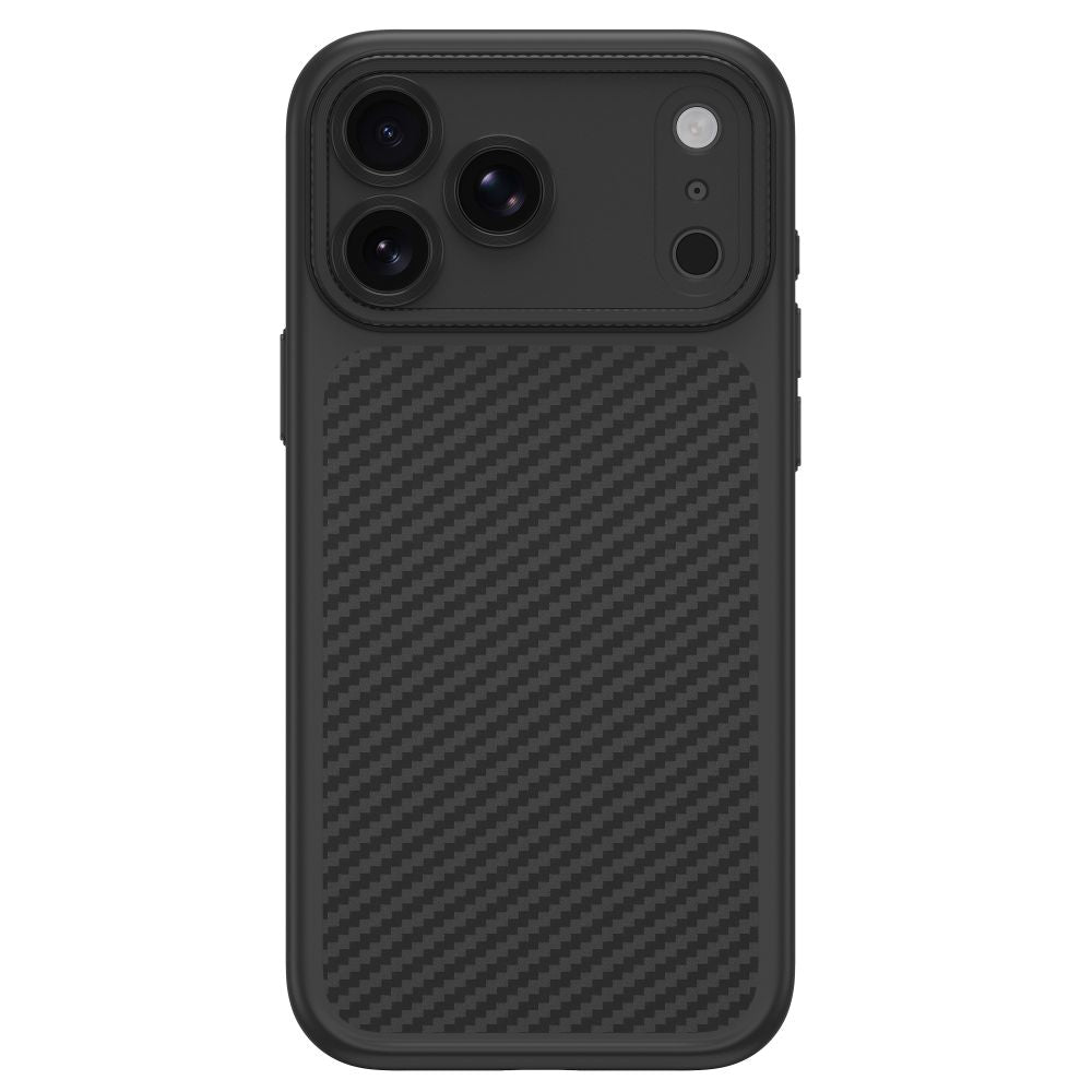 Tech-Protect iPhone 18 Pro / iPhone 17 Pro - Σκληρή Θήκη με Πλαίσιο Σιλικόνης MagSafe - MagCam - Carbon Black