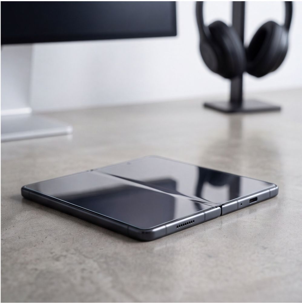 Tech-Protect Samsung Galaxy Z Fold8 - Σετ με 2 Αντιχαρακτικά Γυαλιά Οθόνης 9H και 2 Προσταυτικές Μεμβράνες - Easy Set Foil and Glass Fit 4in1 - Clear