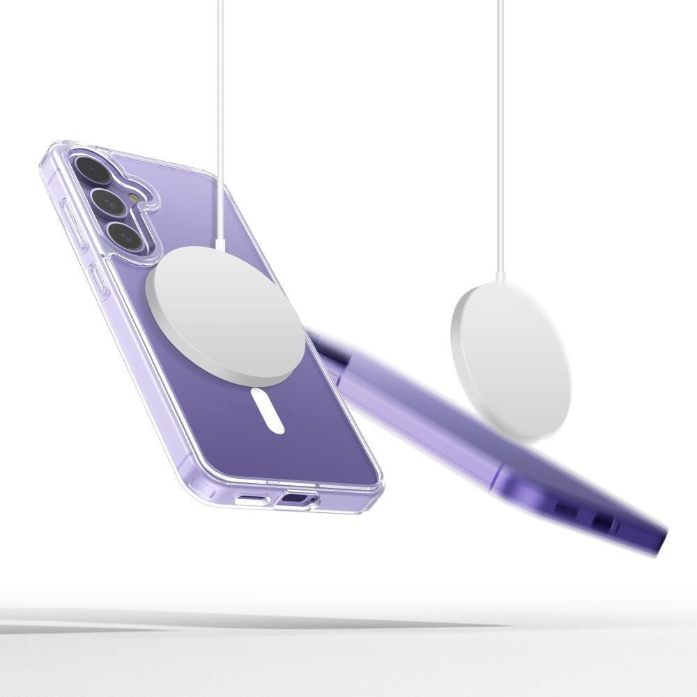 Tech - Protect Samsung Galaxy A57 5G - Σκληρή Θήκη με Πλαίσιο Σιλικόνης - Flexair Hybrid MagSafe - Clear