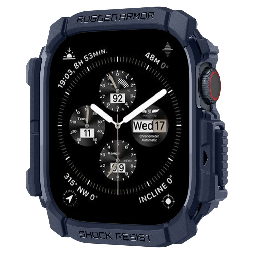 Spigen Θήκη Apple Watch 10/11 - 46mm Rugged Armor - Navy Blue