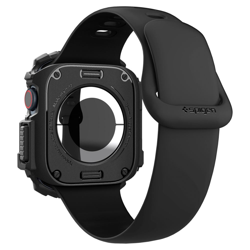 Spigen Θήκη Apple Watch 10/11 - 46mm Rugged Armor - Matte Black