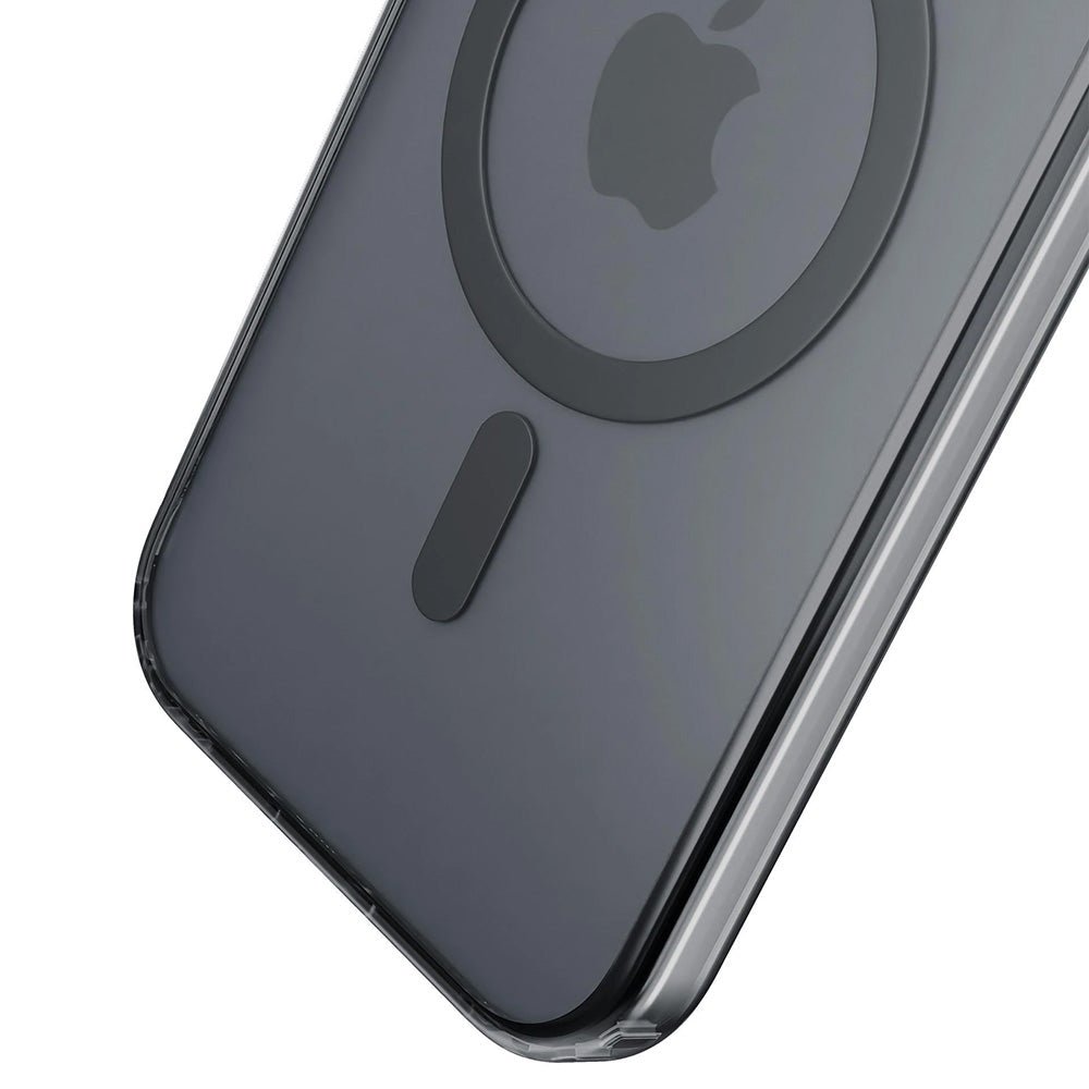 3MK iPhone 17 Pro Σκληρή Θήκη με Πλαίσιο Σιλικόνης και MagSafe - Frosty MagCase - White