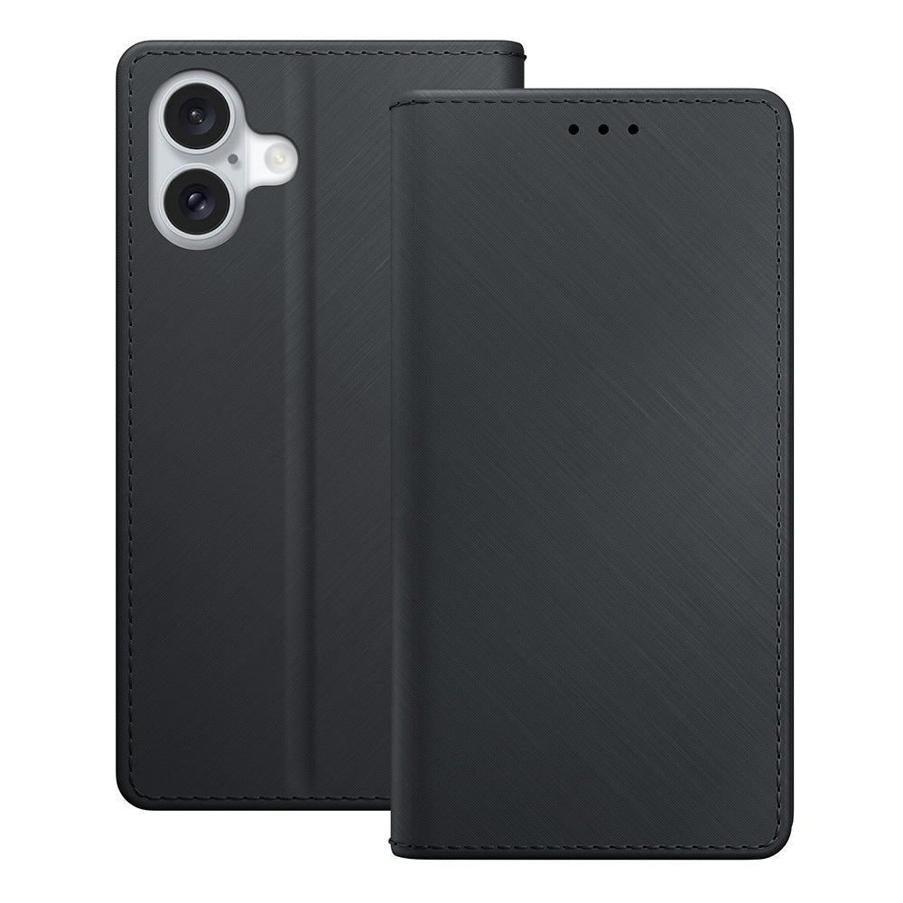 3MK iPhone 17 - Θήκη Πορτοφόλι Stand από Δερματίνη - Wallet Case - Black