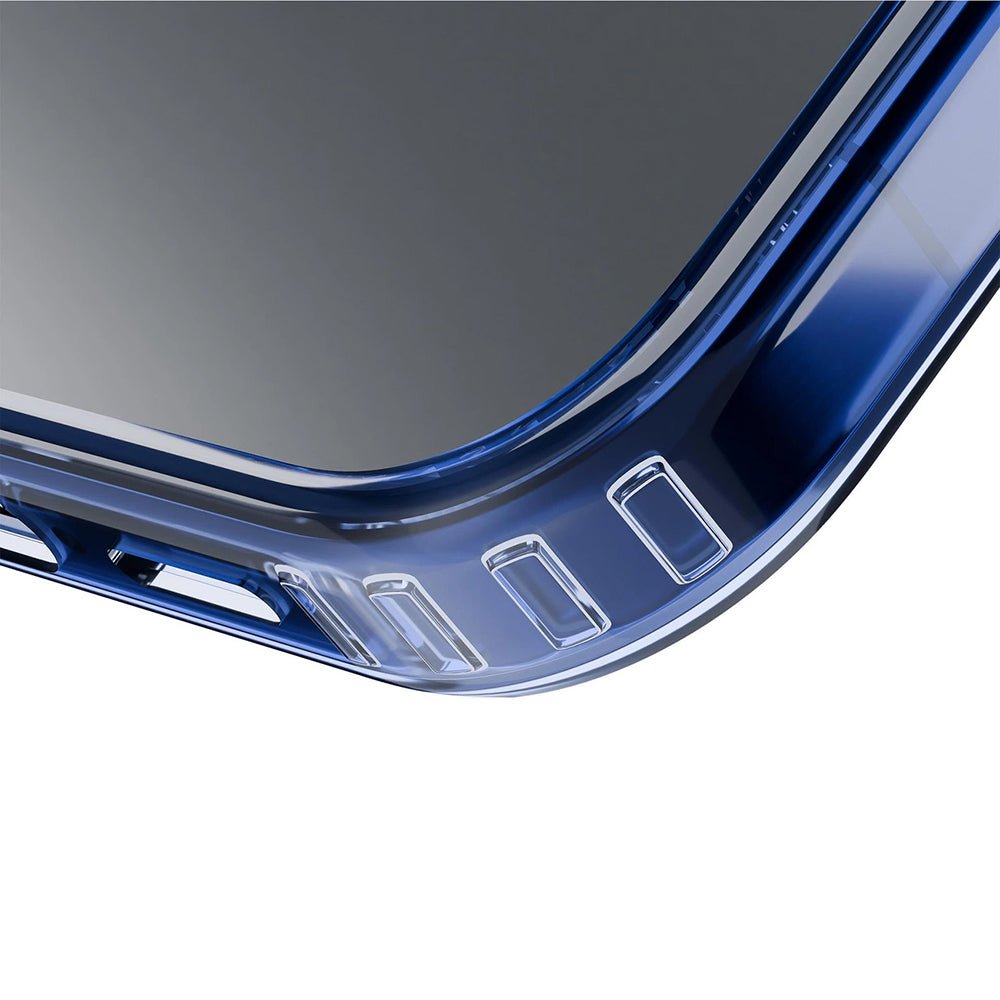 3MK iPhone Air Σκληρή Θήκη με Πλαίσιο Σιλικόνης και MagSafe - Frosty MagCase - Blue