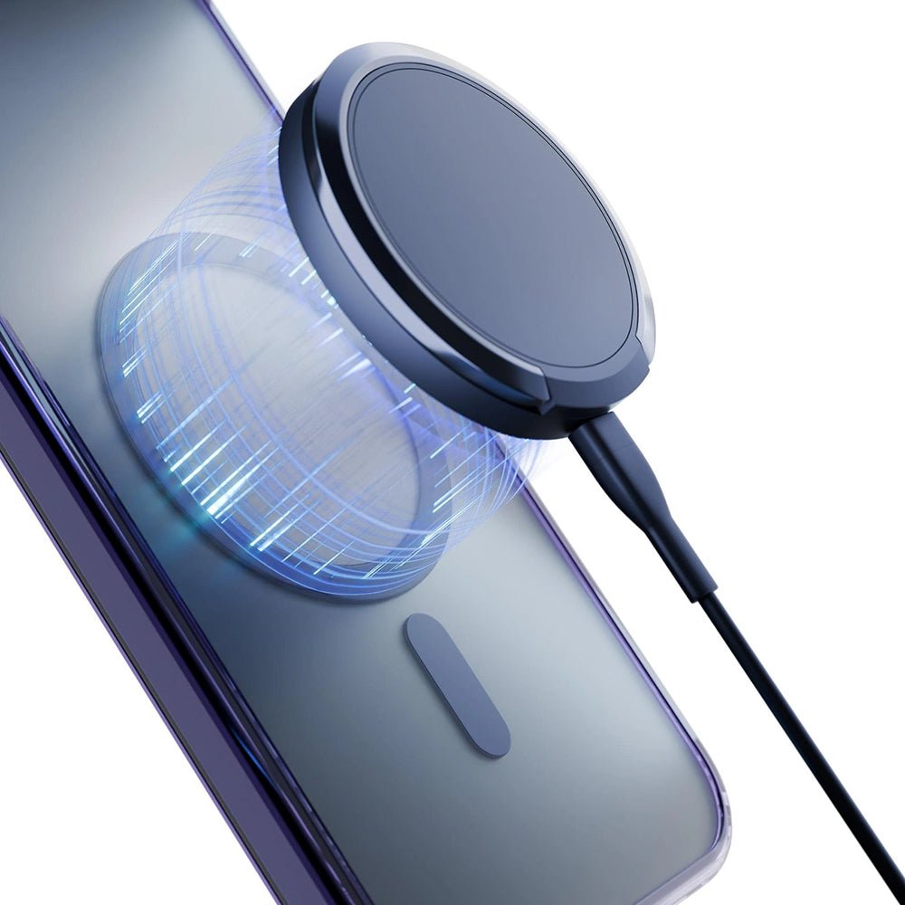 3MK iPhone Air Σκληρή Θήκη με Πλαίσιο Σιλικόνης και MagSafe - Frosty MagCase - Purple
