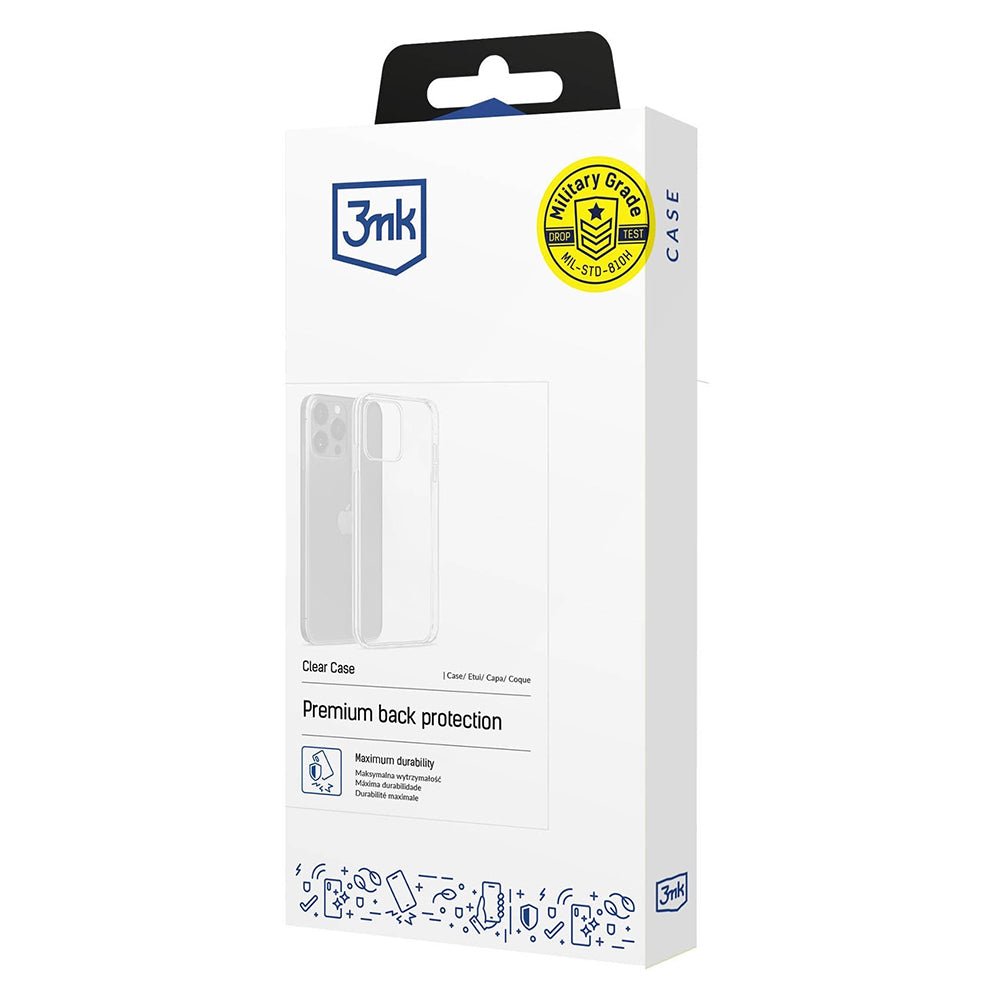 3MK iPhone Air Θήκη Σιλικόνης TPU - Clear Case - Clear