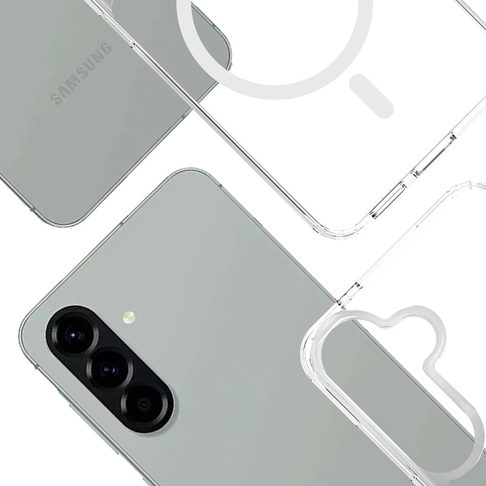 3MK Samsung Galaxy A57 5G Θήκη Σιλικόνης με MagSafe - Armor MagCase - Clear