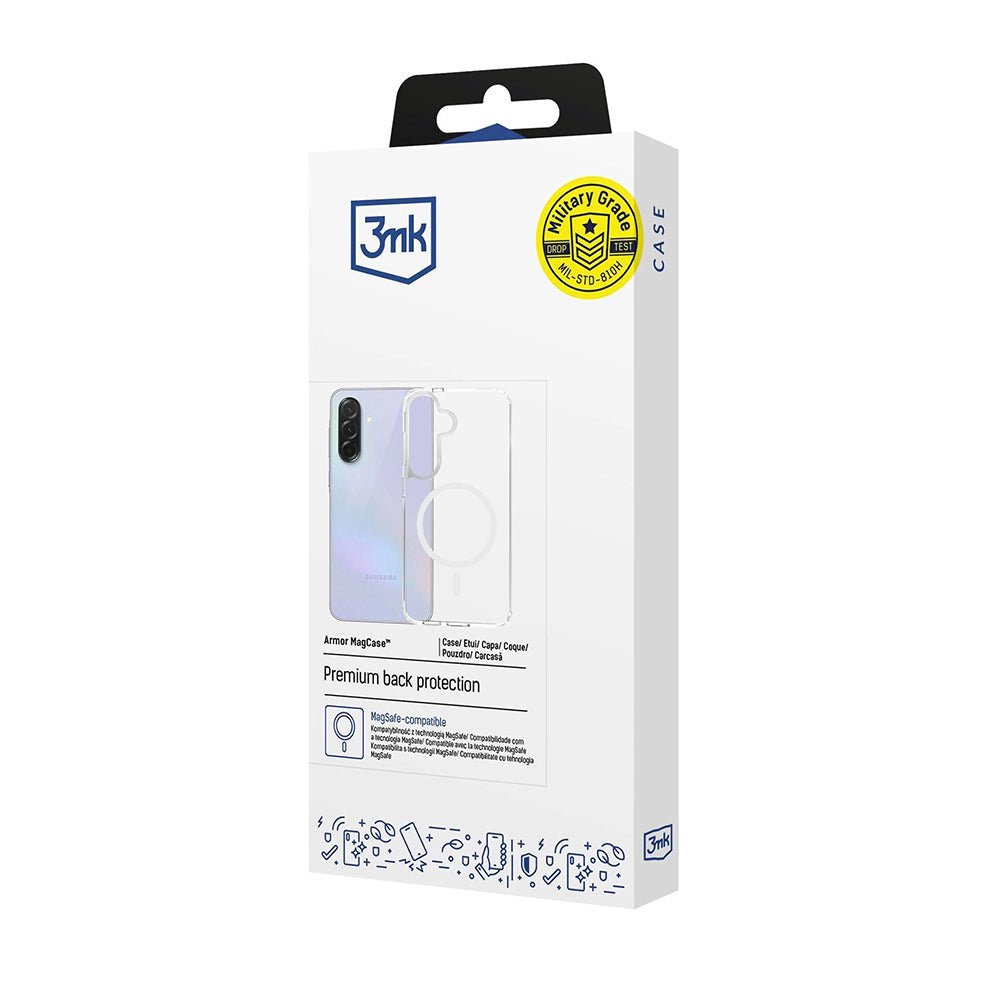 3MK Samsung Galaxy S26 Θήκη Σιλικόνης με MagSafe - Armor MagCase - Clear