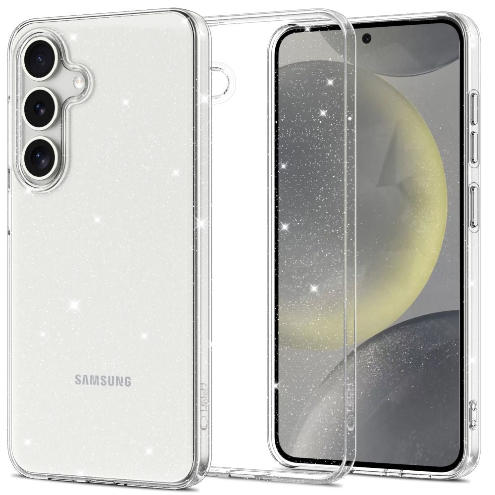 Tech-Protect Samsung Galaxy S25 Flexair Θήκη Σιλικόνης - Glitter