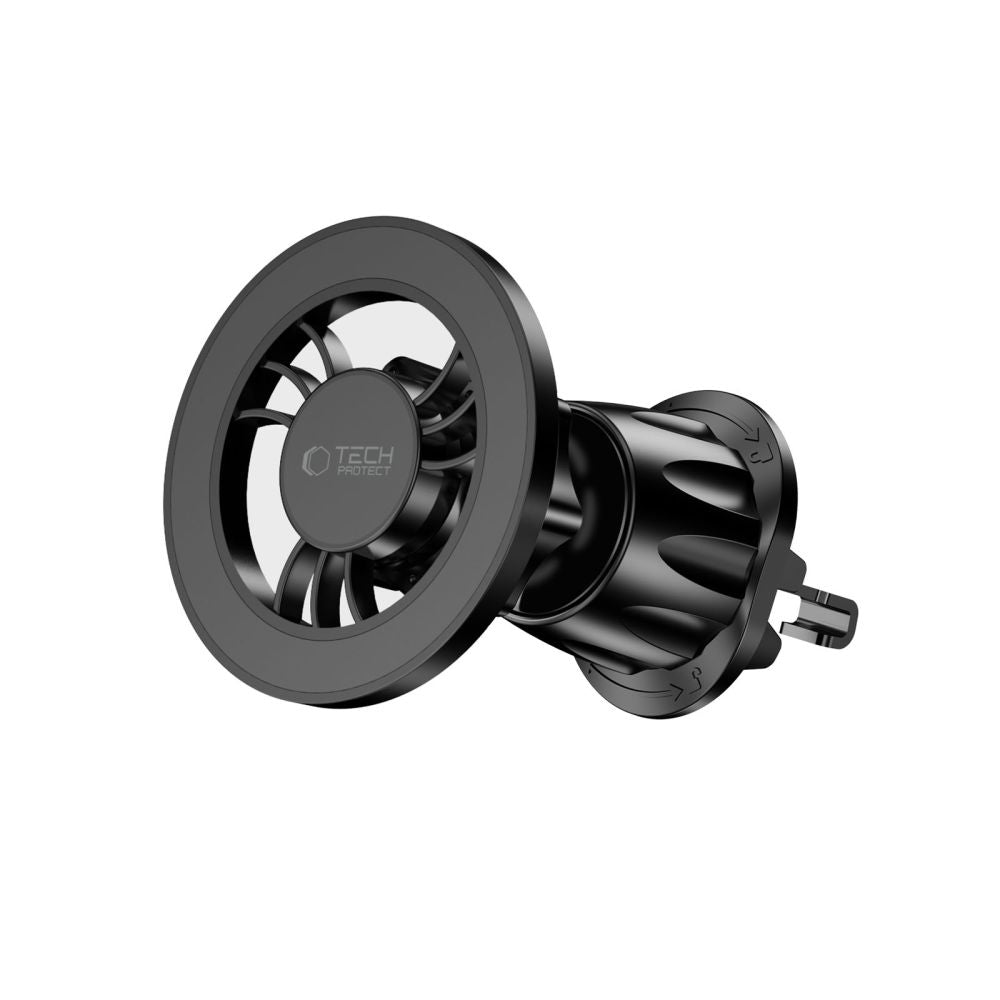Tech-Protect N56 Μαγνητική MagSafe Βάση Αυτοκινήτου για τον Αεραγωγό και την Υποδοχή CD - Black