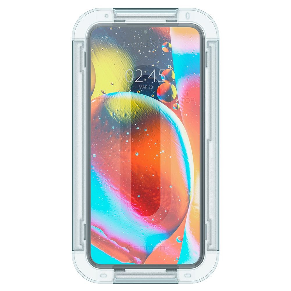 Spigen Samsung Galaxy S22 Plus Glas.TR EZ Fit 0.2mm 2.5D 9H Tempered Glass Αντιχαρακτικό Γυαλί Οθόνης - 2 Τεμάχια - Clear - AGL04145