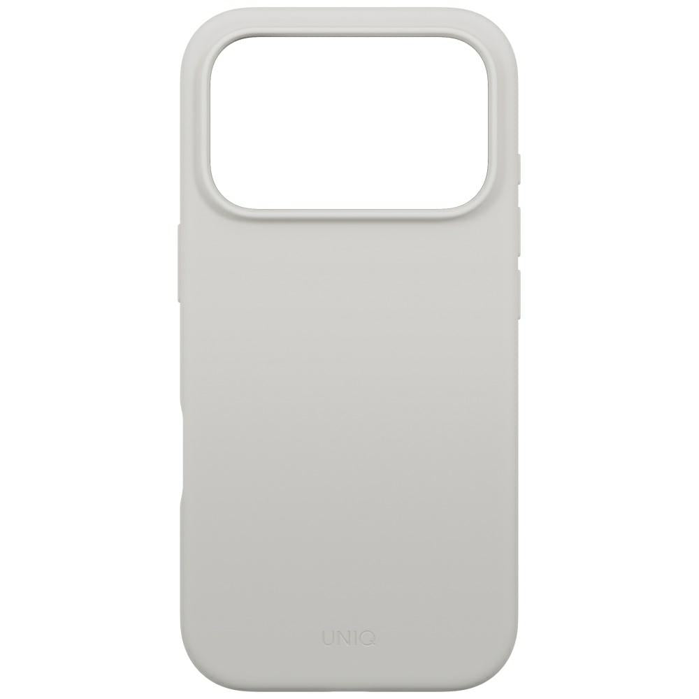 Uniq iPhone 17 Pro - Lino - Θήκη Σιλικόνης με MagSafe - Light Grey