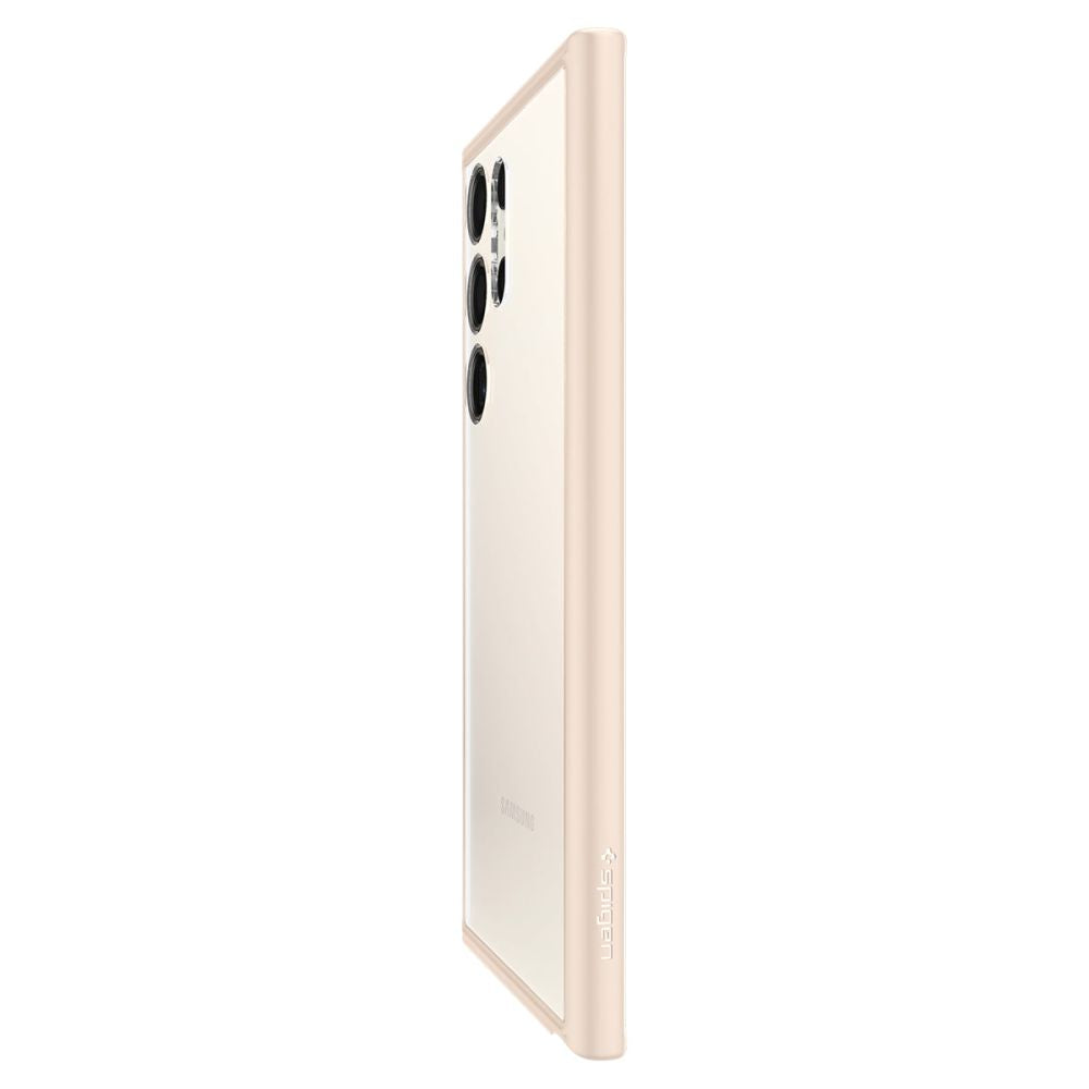 Spigen Samsung Galaxy S23 Ultra - Ultra Hybrid Σκληρή Θήκη με Πλαίσιο Σιλικόνης - Sand Beige